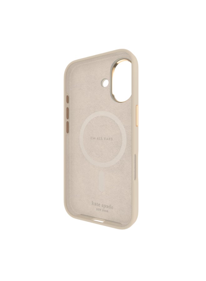 Kate Spade Case w/ Magsafe for Apple iPhone 17 6.3" | 12-Ft Drop Protection w/ Anti-Scratch Anti Color Fade Coating, Raised Edges, Fashion Case, Wireless Charging - Perfect Beige - Image 5