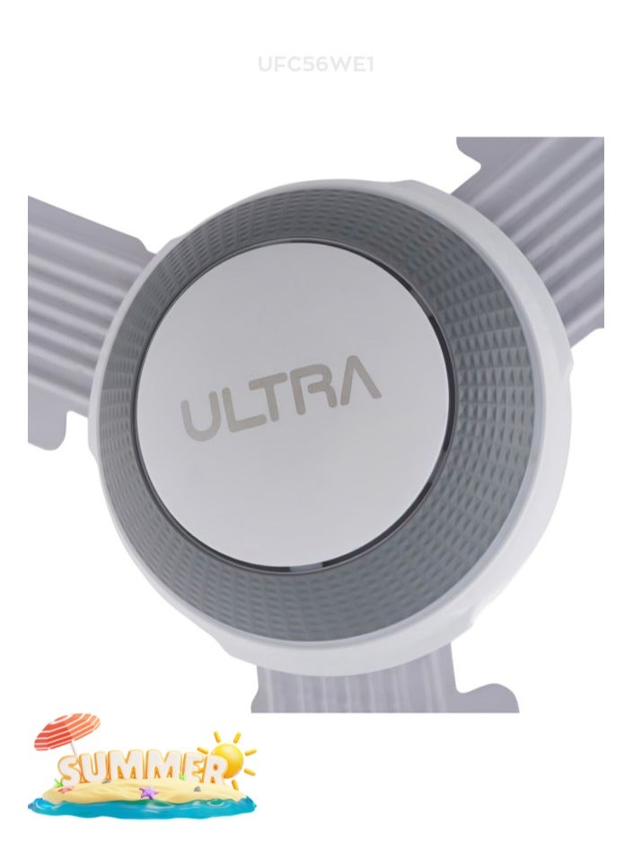 Ultra Ultra Ceiling Fan 56" – 85W – White – Model UFC56WE1 - Image 2