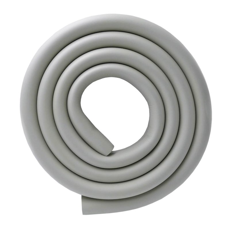M2cbridge U Shape Extra Thick Furniture Table Edge Protectors Foam Baby Safety Bumper Guard 6.5 Ft (Grey with 4 Corners) - Image 2