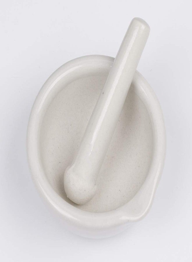 Raitron 6ml Porcelain Pepper Mill Mortar Pestle Pugging Pot Garlic Spice Grinder Pharmacy Herbs Bowl Mill Crusher DIY Kitchen Gadget - Image 3