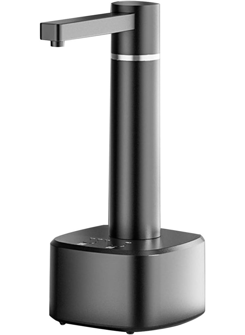 عربست Desktop Water Bottle Dispenser, Automatic Drinking Water Bottle Pump Smart Highly Efficient Electric Water Dispenser USB Charging Jug Pump for Home ﻿ (Black) - Image 1
