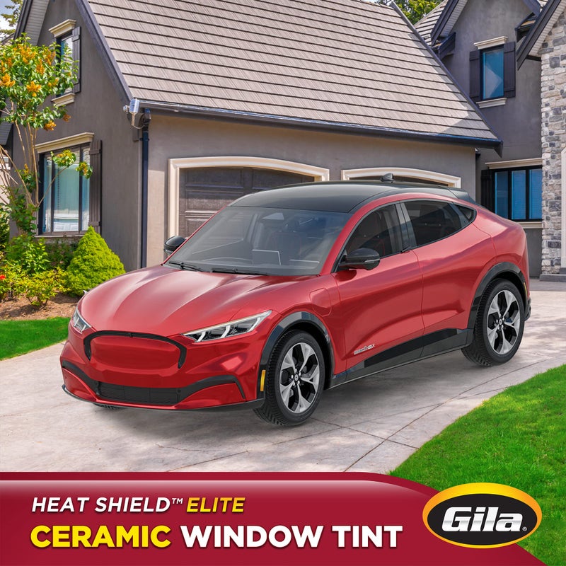 GilaÂ® Heat Shield Eliteâ„¢ 35% VLT Automotive Ceramic Window Tint DIY Advanced Heat Control Glare Control 2ft x 6.5ft (24in x 78in) - Image 3