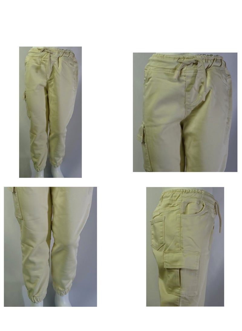 SHELTER - "Turkish made Kids' pants with an elastic waistband and multiple pockets from the Shelter 23021 collection" - Image 1
