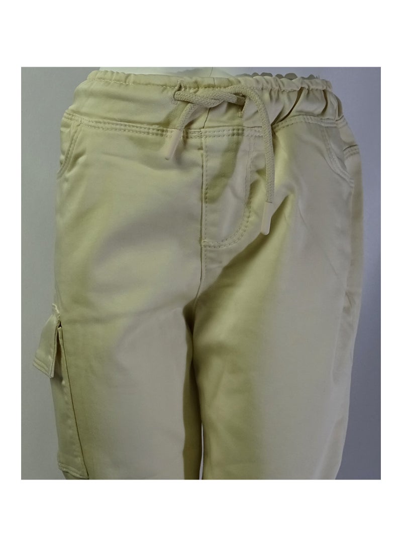 SHELTER - "Turkish made Kids' pants with an elastic waistband and multiple pockets from the Shelter 23021 collection" - Image 1