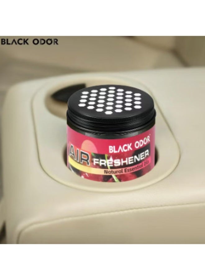 رائحة سوداء معطر جو للسيارة برائحة سوداء من CHERRY 180 جرامًا من الزيوت العطرية الطبيعية معطر جو للسيارة والمنزل BO03 - Image 4