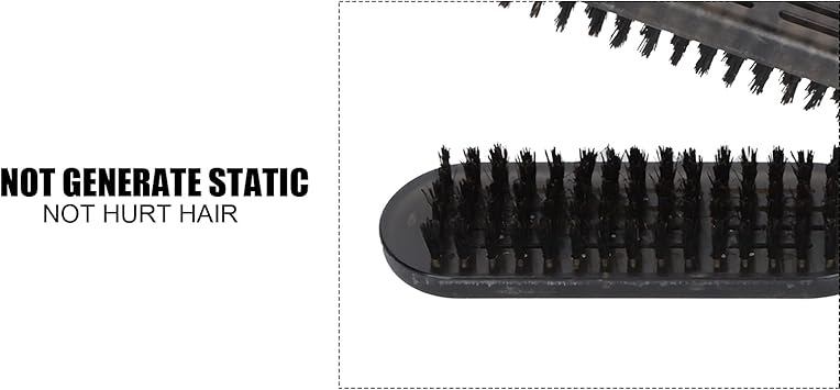 Ejoyous Hair Straightener Brush Hair Straightening Brush DoubleSided AntiStatic Hair Straightening Brush Hair Straightening Comb Salon Hairdresser Styling Brush Hair Straightener  - Image 2