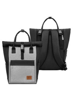 Kinderkraft Kinderkraft - Moonpack Diaper Backpack - Grey  - Image 1