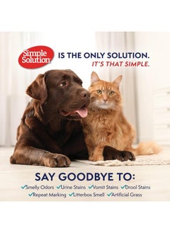 Simple Solution Simple Solution Hard Floor Extreme Pet Stain and Odor Eliminator Spray, Dog and Cat Enzyme Cleaner, Pro-Bacteria Cleaning Power, Strong Urine, Pee and Poop Smell Remover for Hardwood Floors, 32 oz  - Image 3