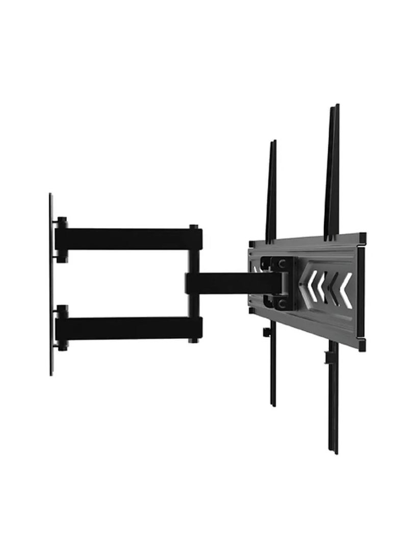 BEETEC Double Arms Swivel TV Wall Mount Bracket for 26-65 Inch LED & LCD Flat Panel TVs up to 45 kg, VESA 400x400, TV Wall Bracket with Full Motion, Cable Management, Black | TF-DB440 - Image 4
