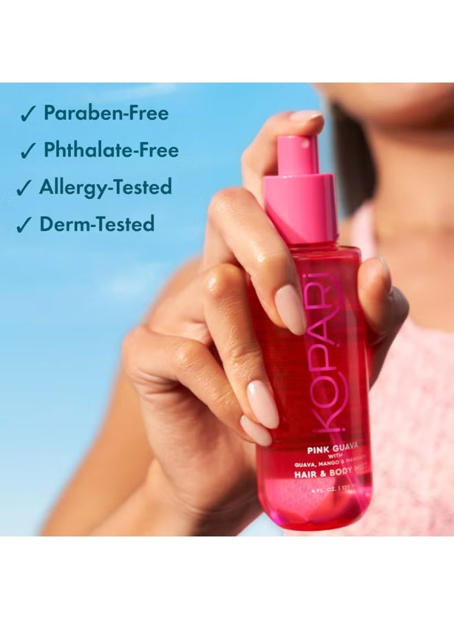 Kopari Beauty Pink Guava Hair & Body Mist 120ml - Image 4