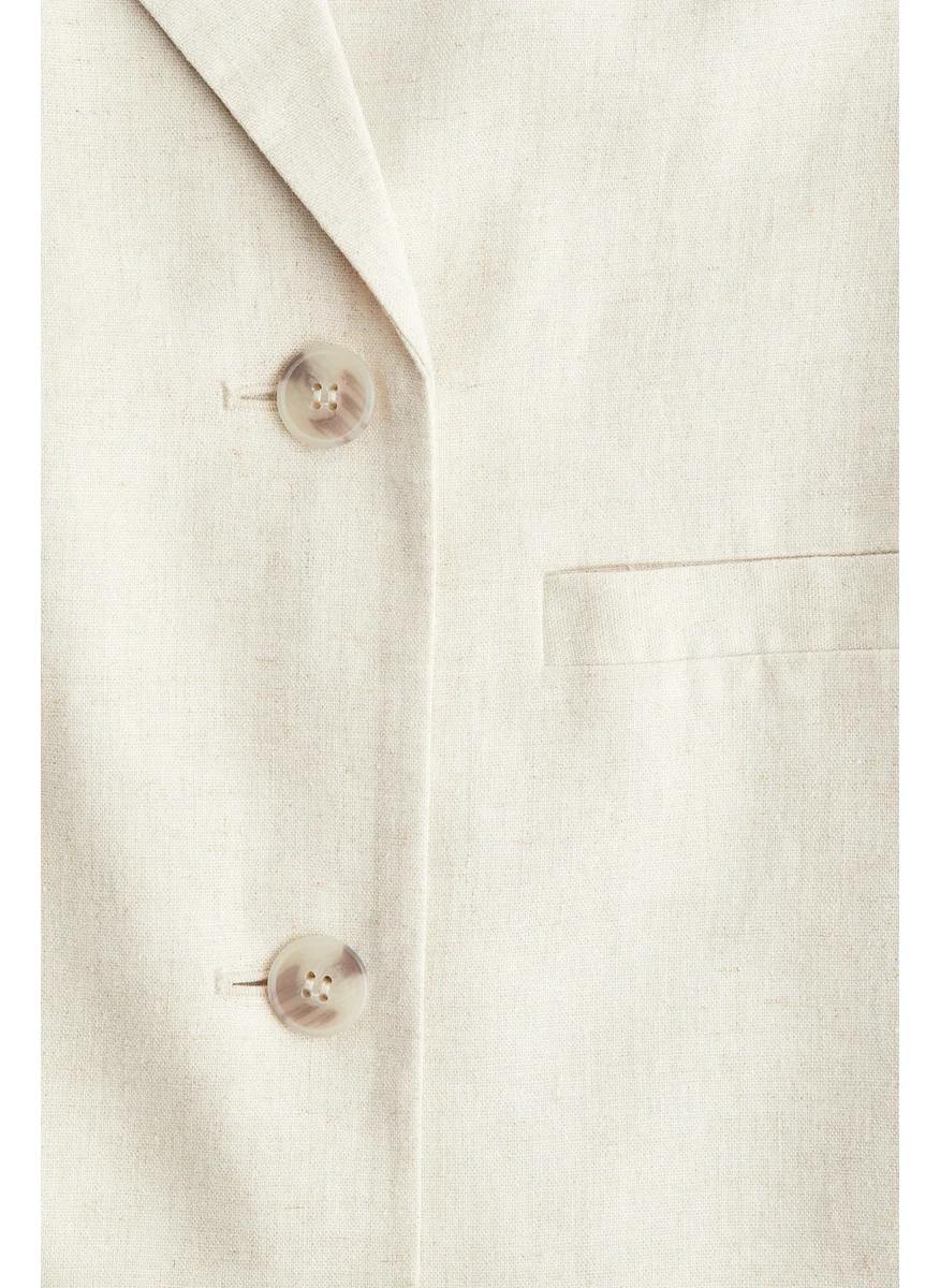 اتش اند ام Linen-Blend Waistcoat