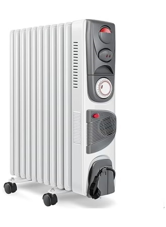 LC Oil Heater | 11 Fins | 2400W | Model DLC-36459 - Image 3
