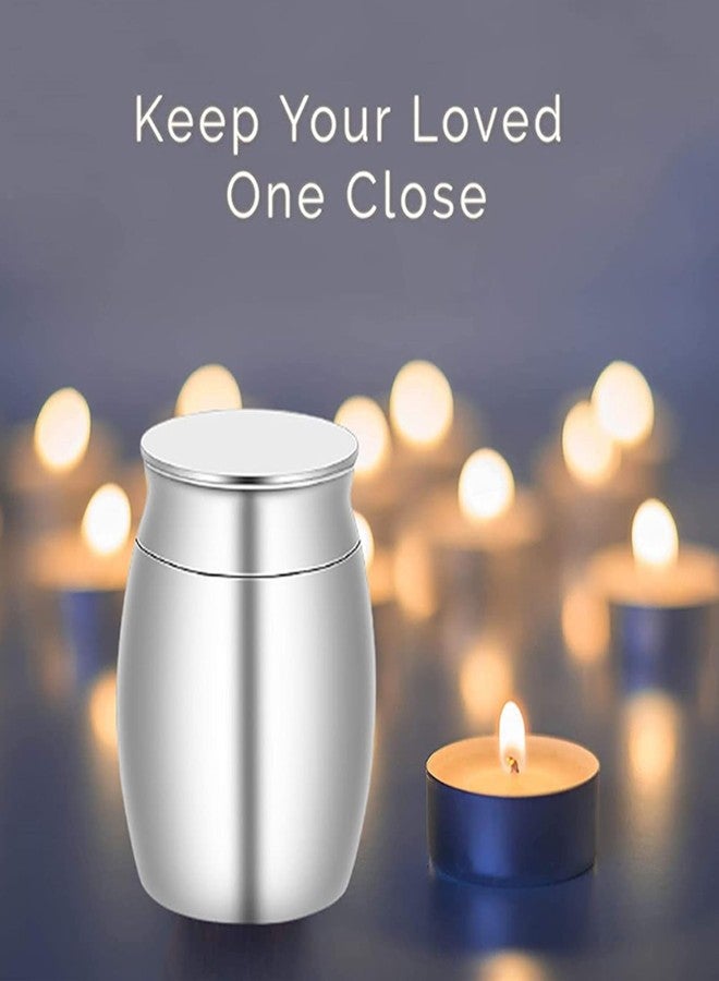 Mini Pet Urn for Dog and Cat Ashes, Cremation Memorial Keepsake, Plain Design Pet Ash Container - Image 4