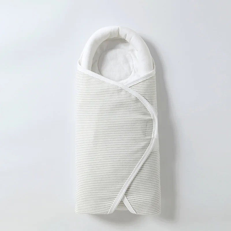 Bluejw Newborn Swaddle Blanket Sleeping Bag - Soft Warm Winter Pure Cotton Swaddlers for Infants & Babies - Image 1