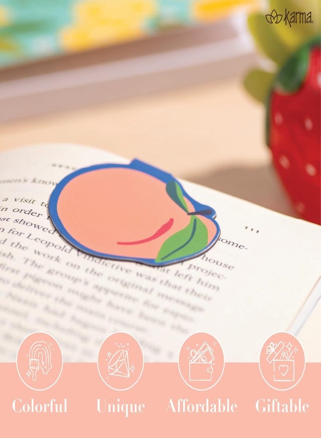Karma, Magnetic Bookmarks Set of 3, Cute Bookmarks for Women, Page Markers for Students Teachers Reading, Books - Image 4