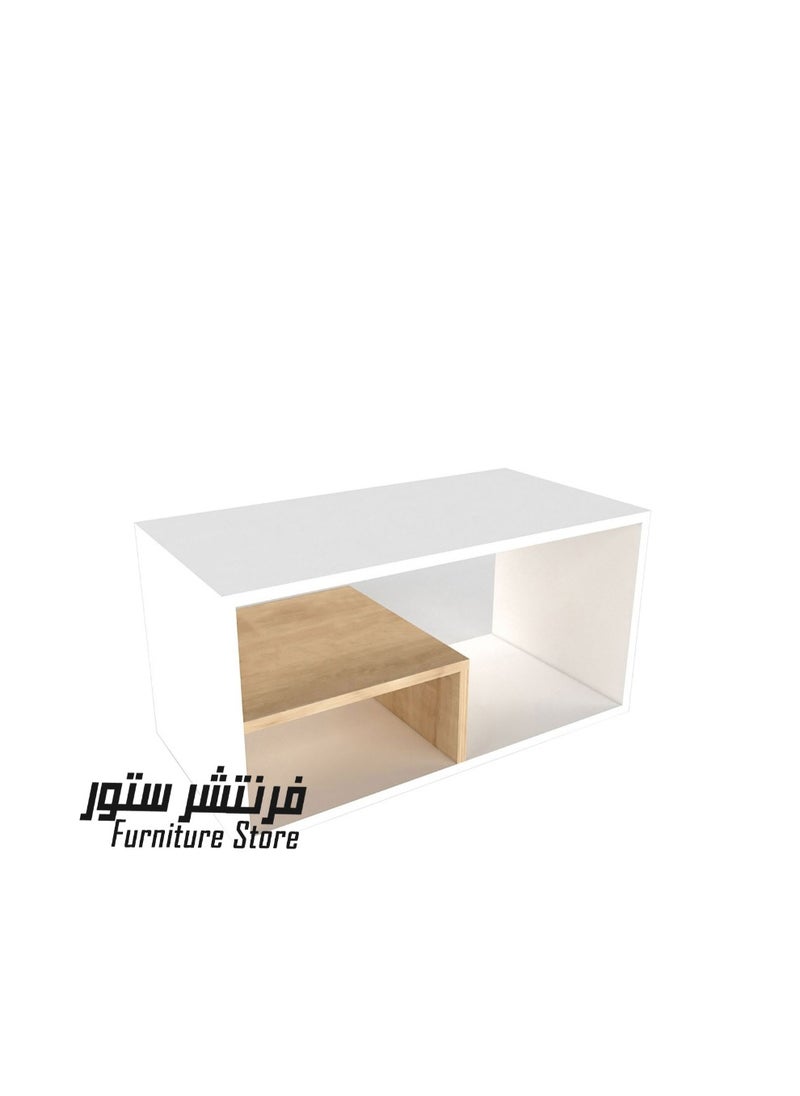 فرنتشر ستور ترابيزة قهوة - ارتفاع 40 سم - عرض 80 سم - عمق 40 سم ، من فرنتشر ستور.  - Image 3