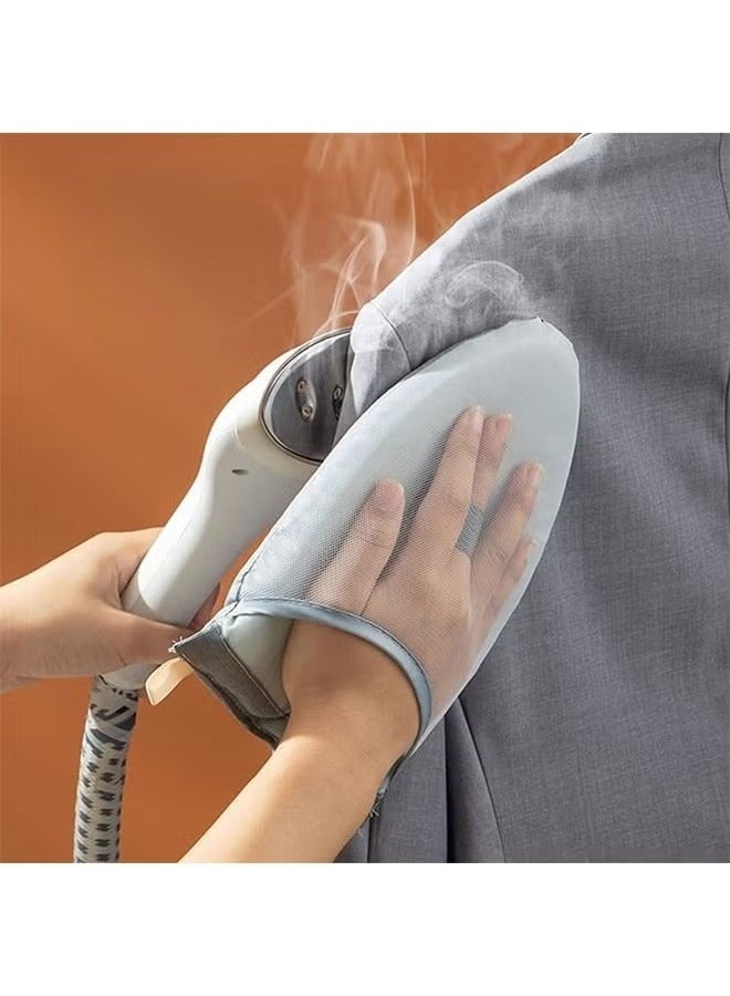 Garment Steamer Ironing Glove Waterproof Anti Steam Mitt with Finger Loop - Image 2