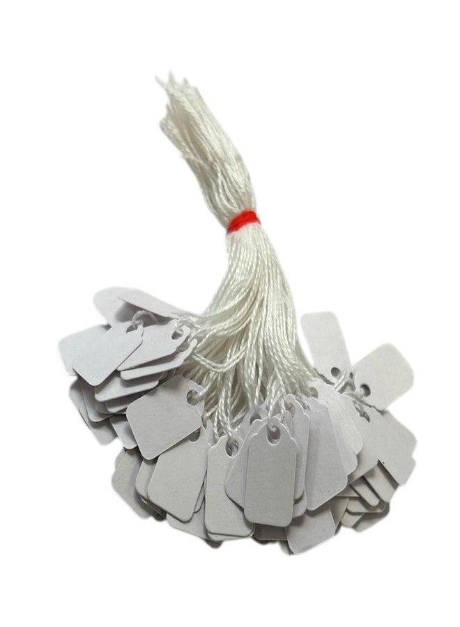 Janrax Box of 1000 White Merchandise Tags 24mm x 16mm - Image 1