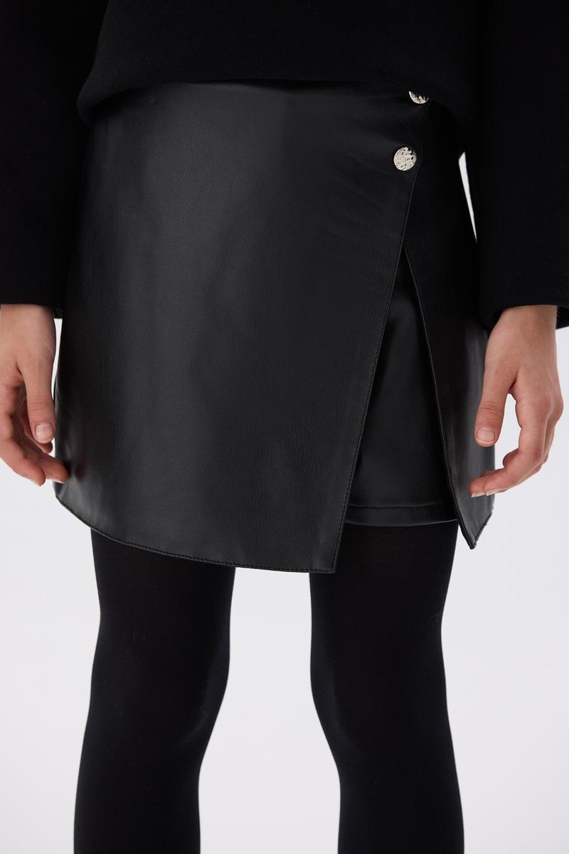 TYESS Bg Store Girl Black Shorts Skirt  - Image 3