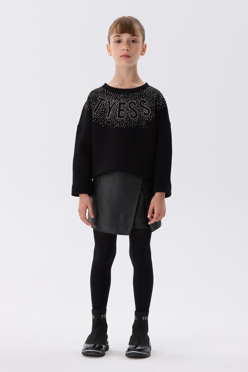 TYESS Bg Store Girl Black Shorts Skirt  - Image 1