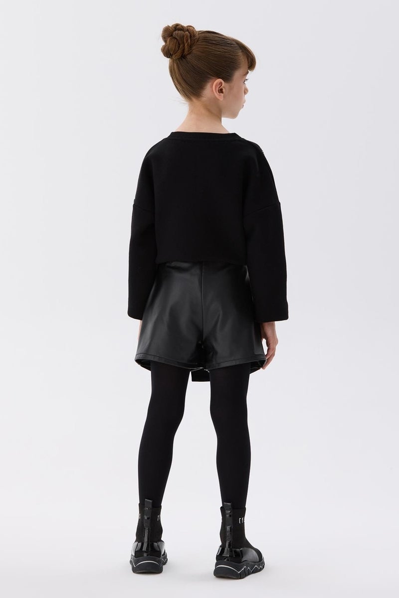TYESS Bg Store Girl Black Shorts Skirt  - Image 4