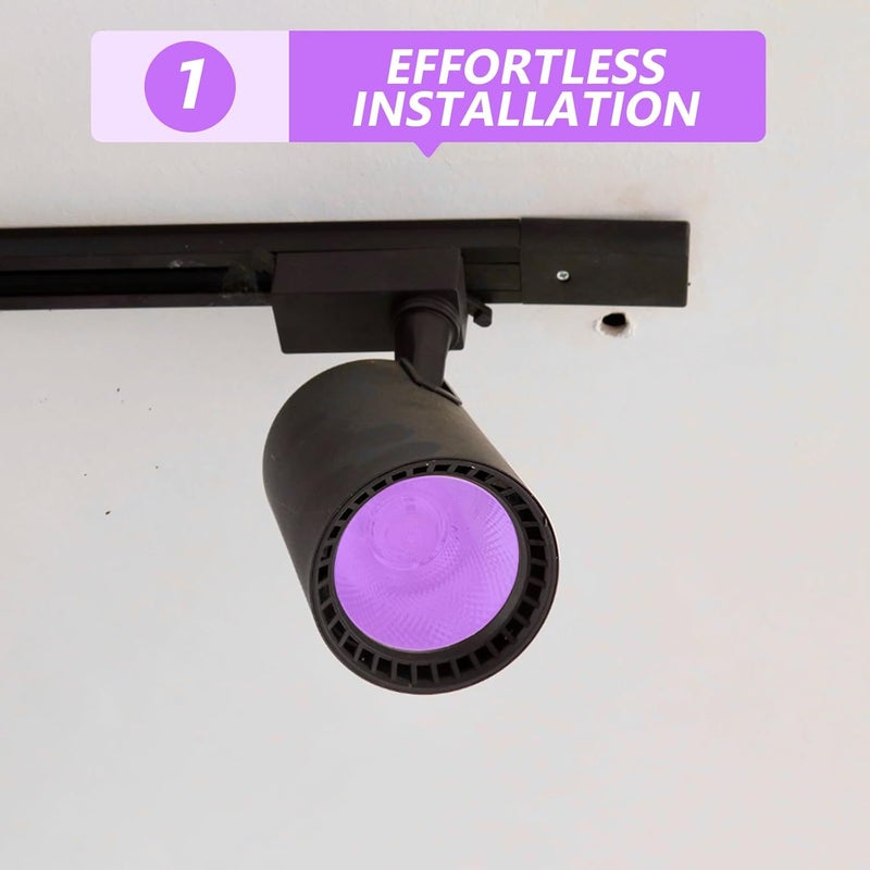 50pcs Light Diffuser Sheets - Color-Changing Gel Filter for LED Spotlights - Colored Gel Sheets for Parties, Theatre, Studio, Photographic Lighting (Purple) - Image 5