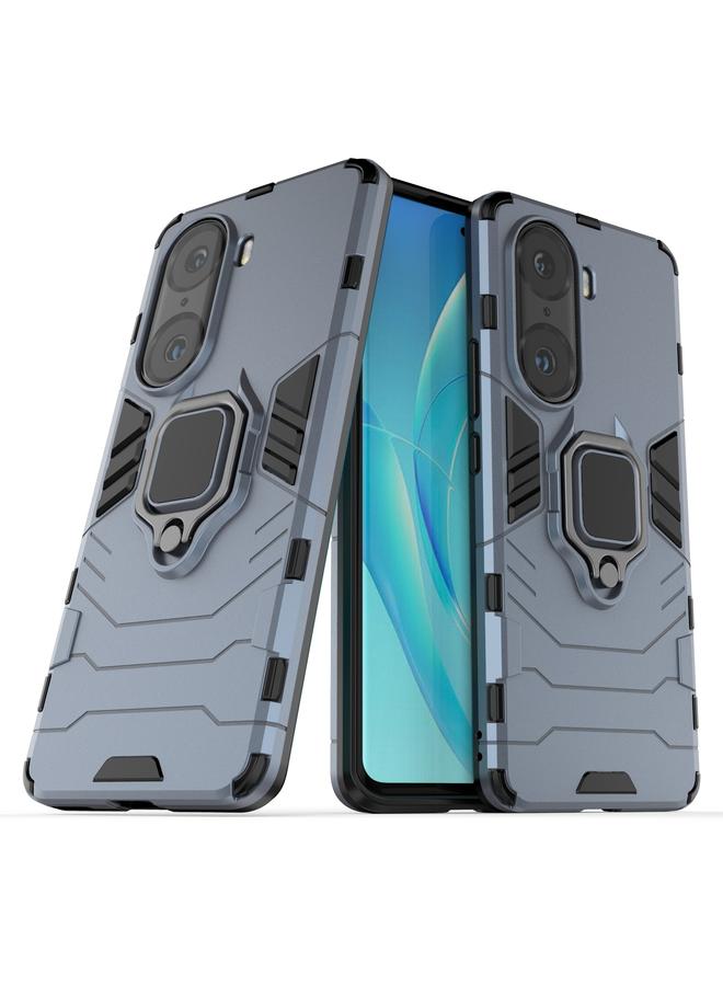 اس-توب جراب هاتف Honor 60 Pro مقاوم للصدمات مصنوع من مادة البولي يوريثان الحراري + جراب هاتف مزود بحامل من البولي يوريثان الحراري - Image 2