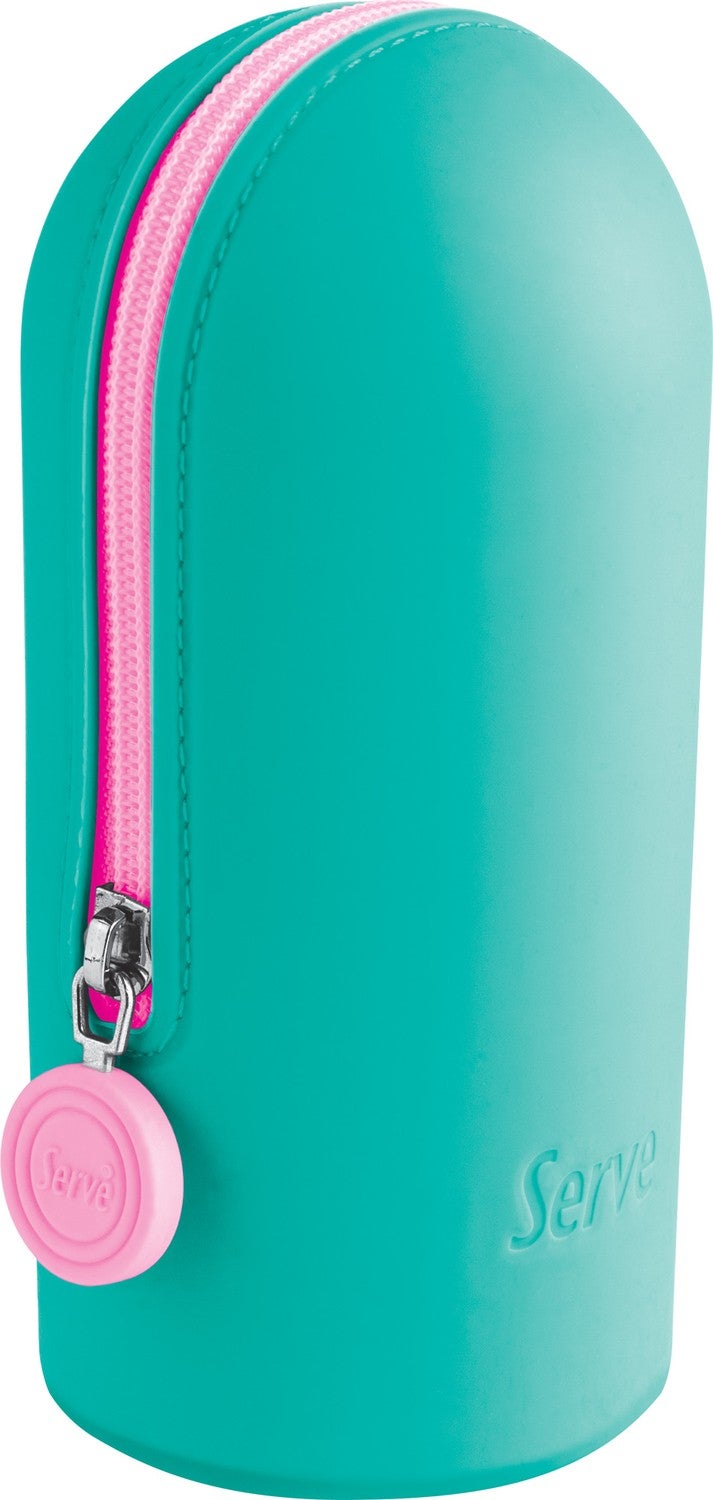 Serve Hoop Vacuum Pencil Case - Mint Green  - Image 3