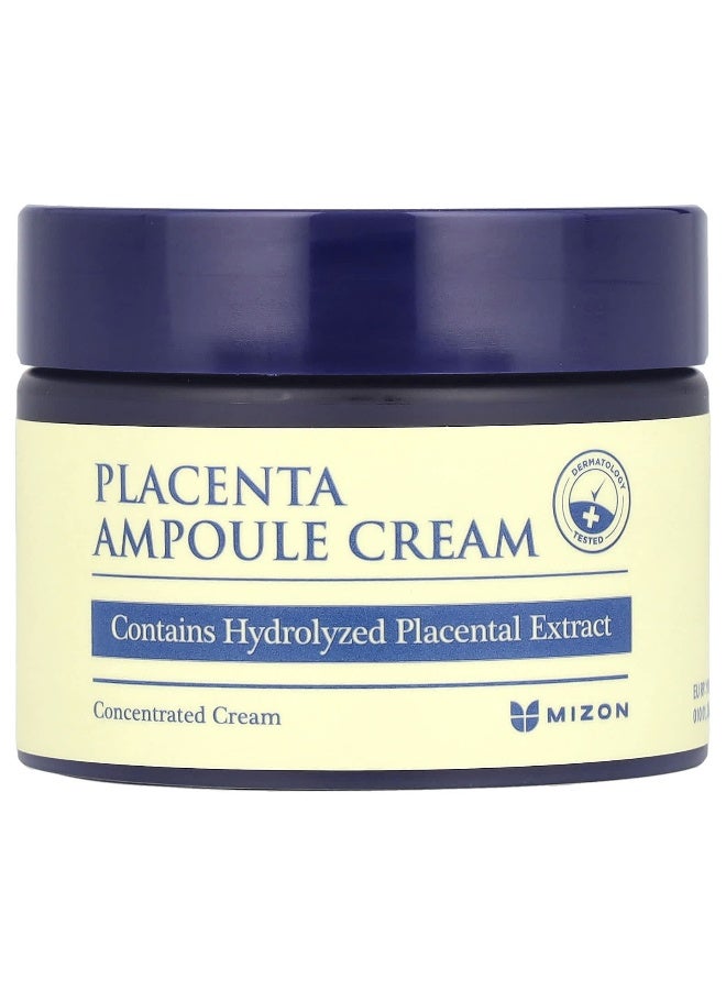 Mizon, Placenta Ampoule Cream, 1.69 fl oz (50 ml) - Image 1