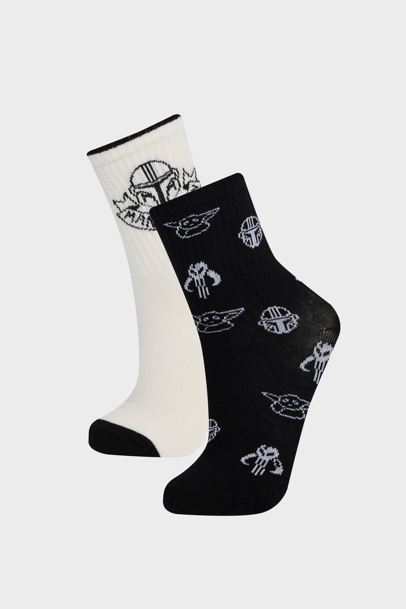 DeFacto White Boy High Cut Socks Casual - Image 1