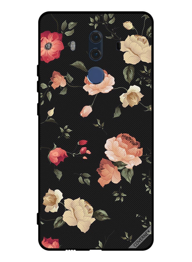 Covernex Protective Case Cover For Huawei Mate 10 Pro Colorful Lotus - Image 1