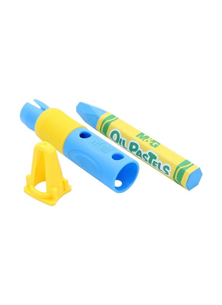 M&G M&G Oil Pastel Super Easy Washable Crayon 12 Colours No: AGMY3322  - Image 4