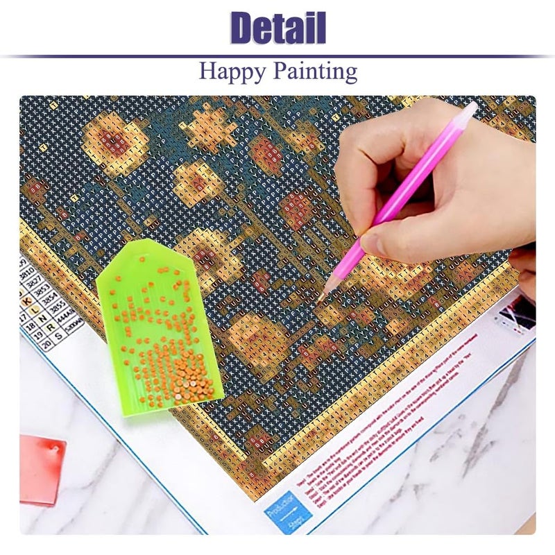 NEGEKFKX 3 Pack Celestial Body Diamond Art Kits for Adults Beginners,Sun Moon Stars Diamond Painting Kits for Adults,5D Full Drill DIY Diamond Dot Gem Art Kit Wall Home Decor Arts Craft 12x16 inch - Image 5