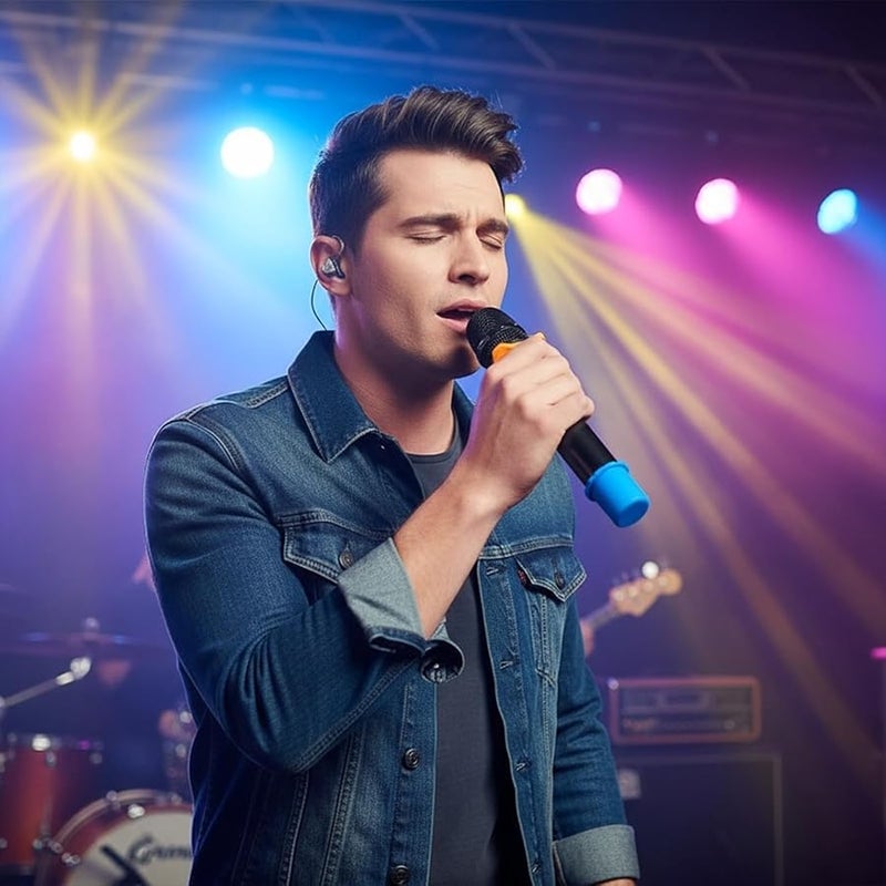 Universal Microphone Foam Cover Shockproof Quick Install Clear Sound Filter Sponge Protector - Image 4