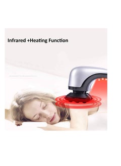 iCare iCare Handheld Back Massager with Heat,Deep Tissue Percussion Massager, Dual Pivoting Heads, Rechargeable Hand Held Massager for Neck, Back Shoulder,Legs  - Image 4