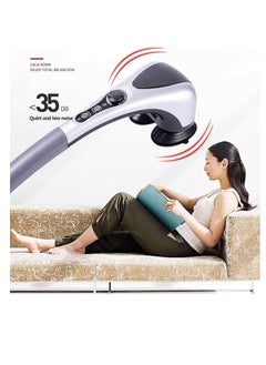 iCare iCare Handheld Back Massager with Heat,Deep Tissue Percussion Massager, Dual Pivoting Heads, Rechargeable Hand Held Massager for Neck, Back Shoulder,Legs  - Image 3