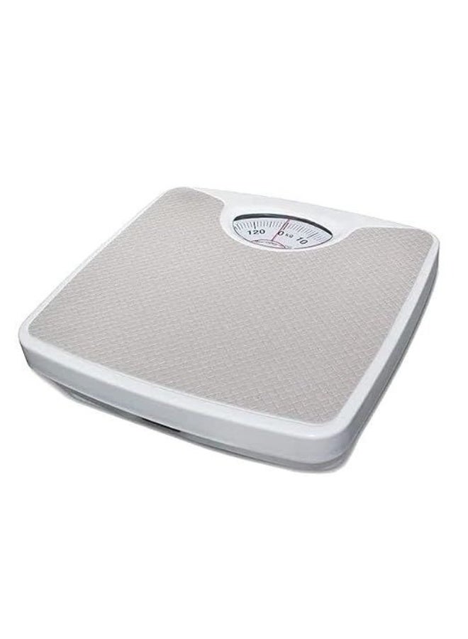 Genuine mechanical bathroom scale – Weight capacity up to 130 kg – Classic personal design with clear scale – No batteries required – Easy to use and durable construction - Image 1