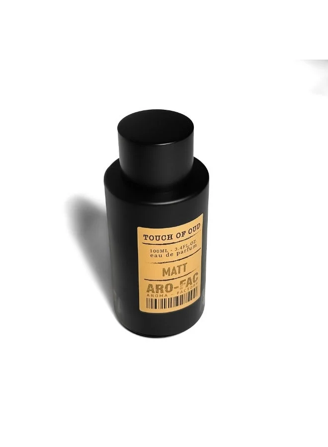 عطور ايه ام دي عطر أرو فاك مات تاتش أوف عود من إيه إم دي بيرفيومز، عطر للجنسين، ماء عطر (EDP) 100 مل