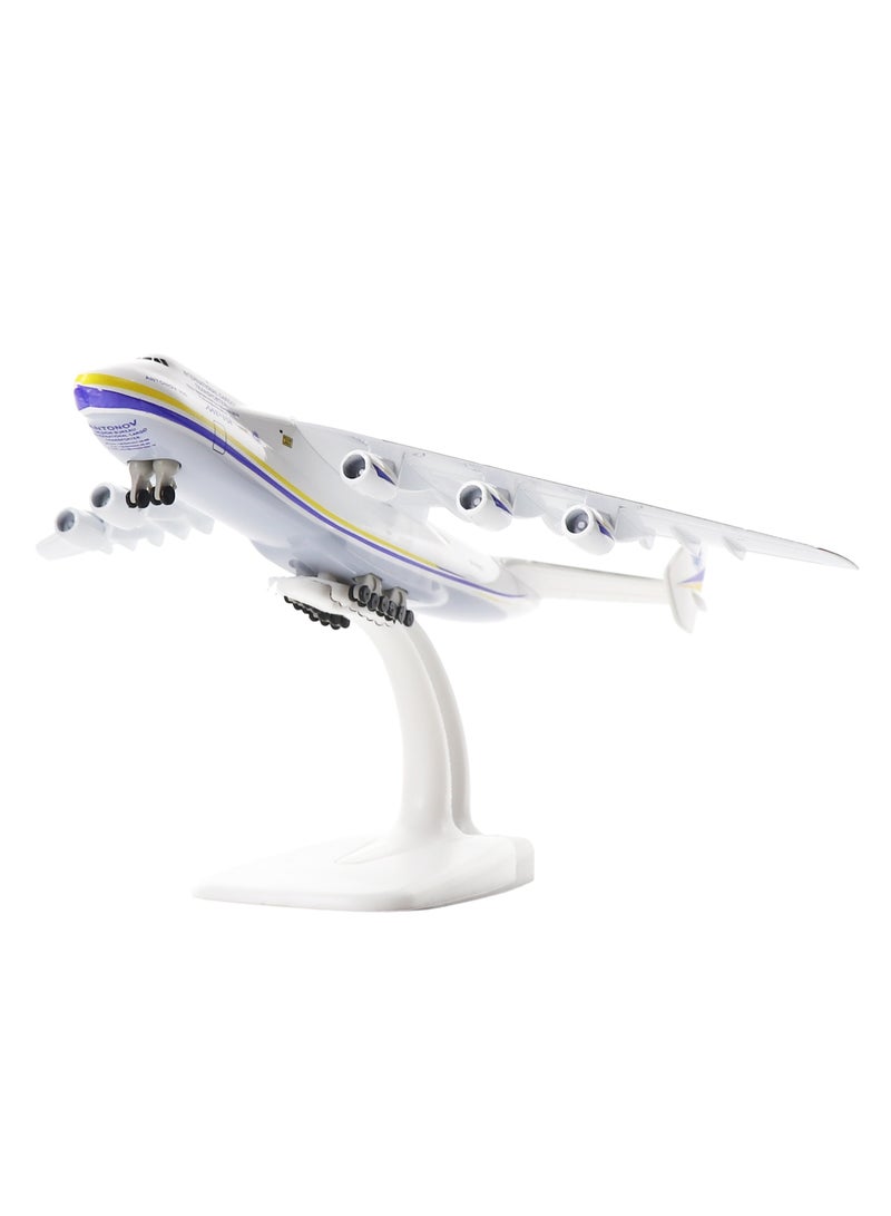 1/400 Scale 20cm Antonov AN-225 Mriya Diecast Metal Aircraft Model | Highly Detailed Collectible with Display Stand - Image 1