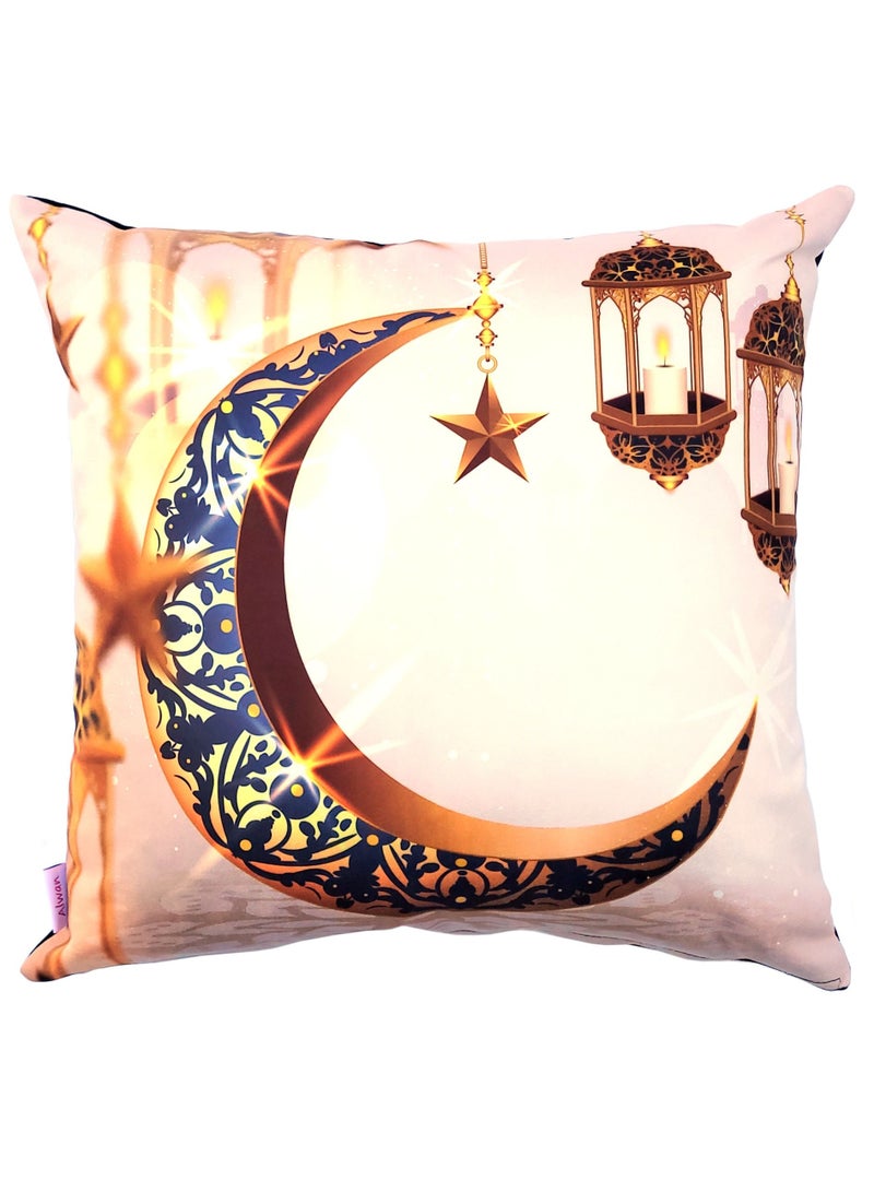 Alwan Set of 2 Ramadan Kareem Cushion Covers and 1 Runner - Image 3