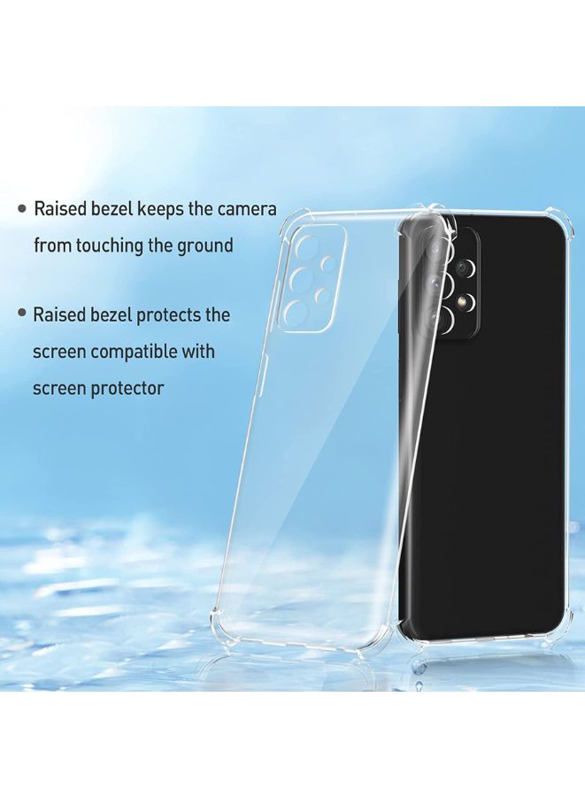 غطاء خلفي لجهاز Galaxy A23 | غطاء ناعم شفاف للغاية | أفضل حماية للكاميرا | سدادات غبار مدمجة ومقبض مضاد للانزلاق | غطاء خلفي نحيف وواقٍ لجهاز Samsung Galaxy A23 - Image 4