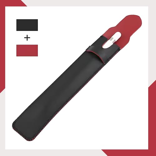 Gowloz Apple Pencil Leather Sleeve Case – Protective Holder Pouch for Apple Pencil 1st & 2nd Generation | Slim Lightweight Stylus Cover for Scratch & Impact Protection (Black) - Image 4