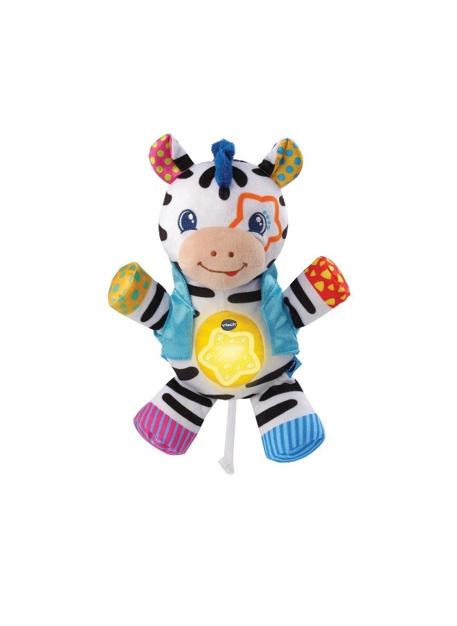 vtech Lights & Stripes Zebra Soft Toy  - Image 1
