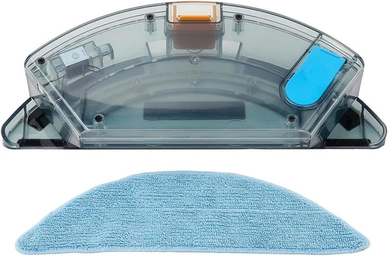 LDGSUPH Mop Cloth Water Tank Set，Compatible for Tesvor，S5 S5 Max Robotic Vacuum， Cleaner Replacement Robot Sweeper Spare Part Household Merchandises - Image 2