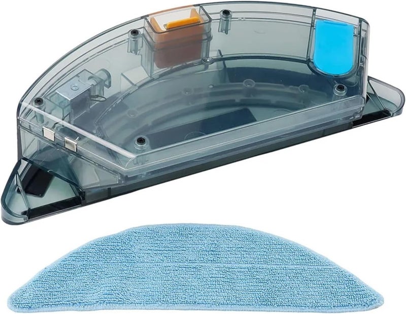 LDGSUPH Mop Cloth Water Tank Set，Compatible for Tesvor，S5 S5 Max Robotic Vacuum， Cleaner Replacement Robot Sweeper Spare Part Household Merchandises - Image 3