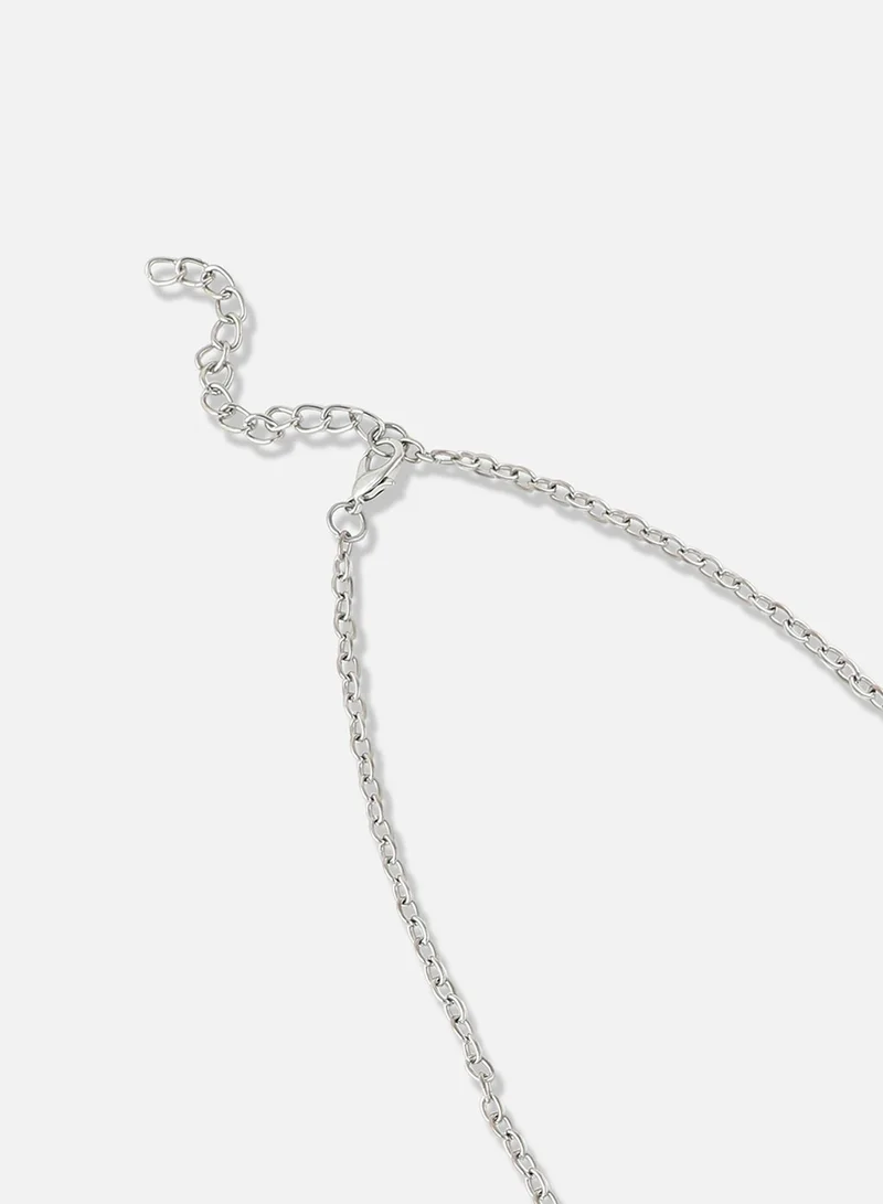 SOHI Joyful Gemstone Jamboree Artificial Necklace Jewellery