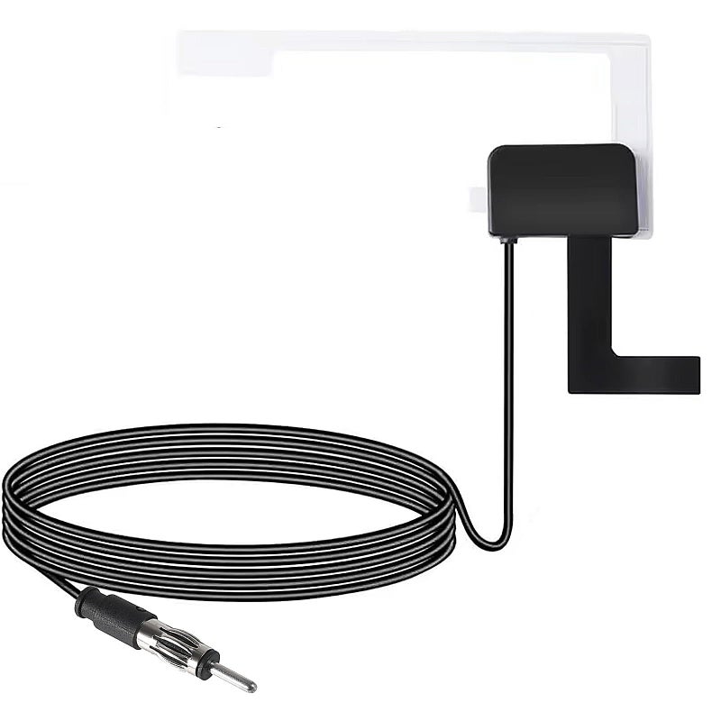 Generic hrsyyl Car Radio Antenna Active DAB Digital Audio Broadcasting Antenna DIN Plug Connector for Car Window Roof Windshield Antenna  - Image 2