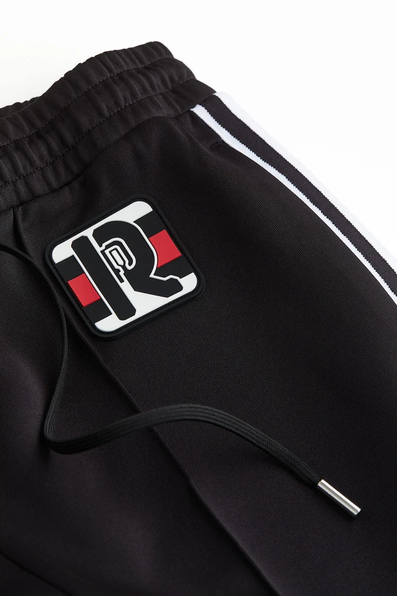 H&M Appliquéd track pants