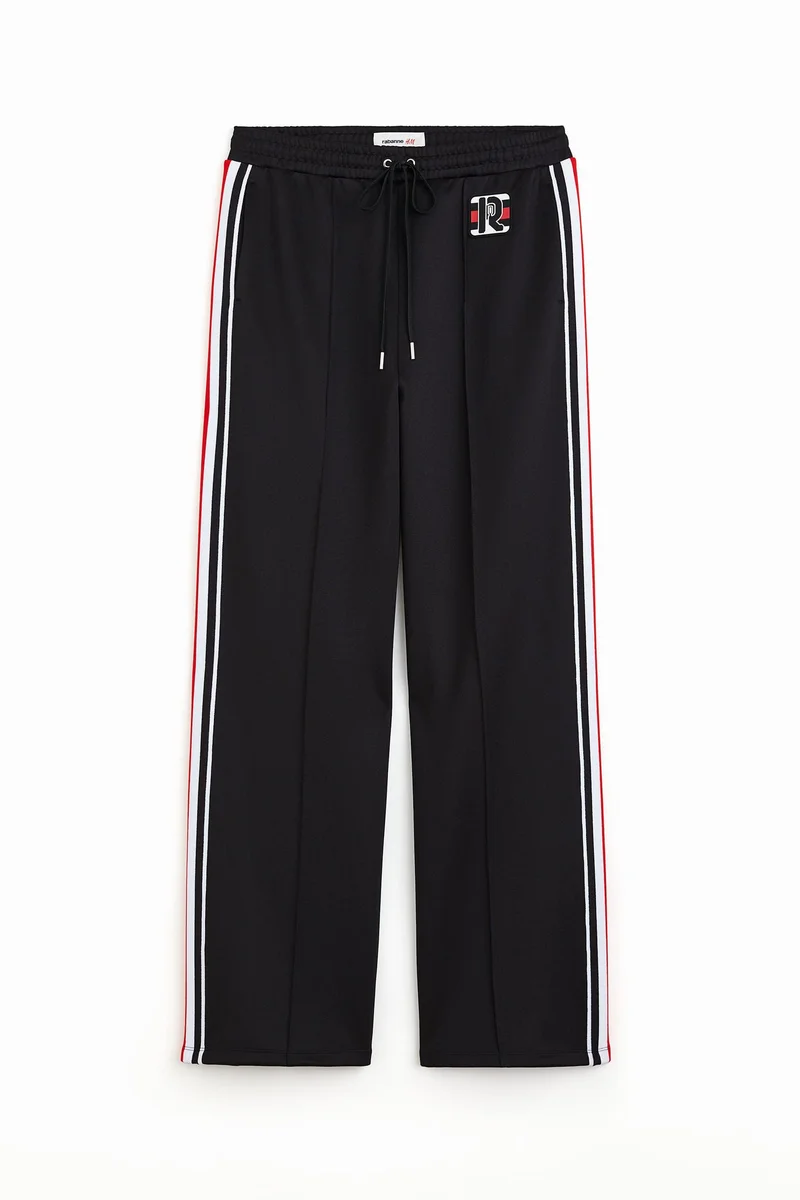 H&M Appliquéd track pants
