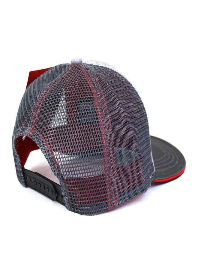 Case IH Grey Twill & Mesh Back Trucker Cap - Image 2